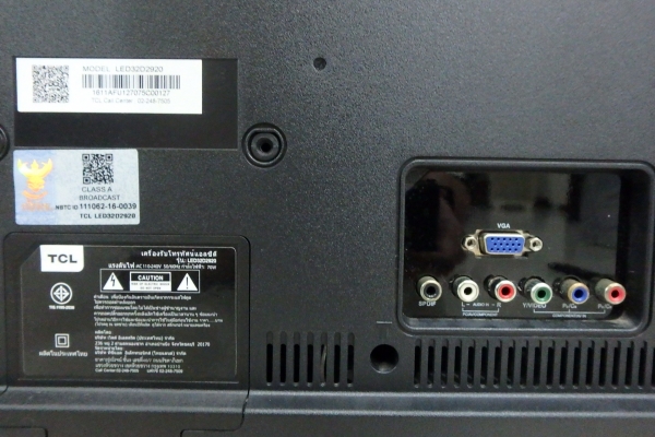 LED Digital TV TCL รุ่น LED32D2920 ขนาด 32 นิ้ว มีรีโมท สภาพใหม่มาก