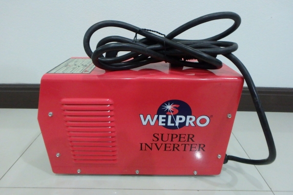 ตู้เชื่อมหูหิ้วอินเวิร์ตเตอร์ WELPRO WELARC160 (160แอมป์) สภาพใหม่ สายเชื่อมยาว 7 เมตร