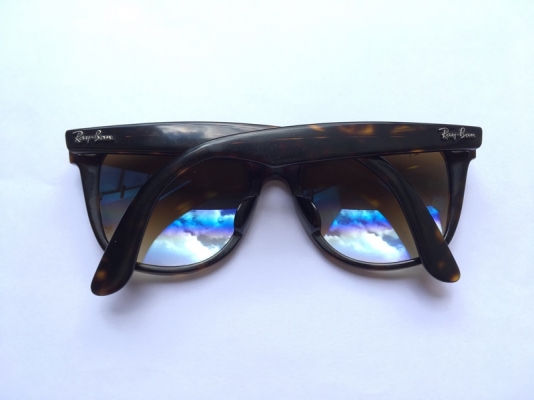Ray Ban wayfarer ลายกระเลนส์ไล่สี 54มม.