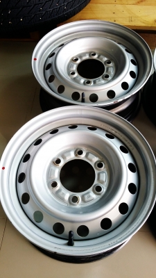 ล้อกระทะกระบะ 6รู139.7 (ล้อเปล่า) จำนวน 4วง ล้อกระทะกระบะ 6รู139.7 (ล้อเปล่า) จำนวน 4วง
