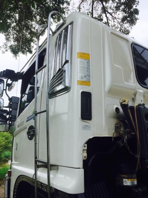 Hino 344 แรง ปี 56 ดัมพ์สามมิตรแม่ลูก 3 เพลาแท้ ทะเบียนพร้อม