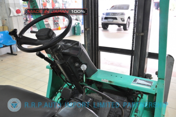 ขายรถโฟล์คลิฟท์มือสอง MITSUBISHI รุ่น FG15T-51216 นำเข้าจากประเทศญี่ปุ่น 100\% ไม่เคยใช้งานในไทย