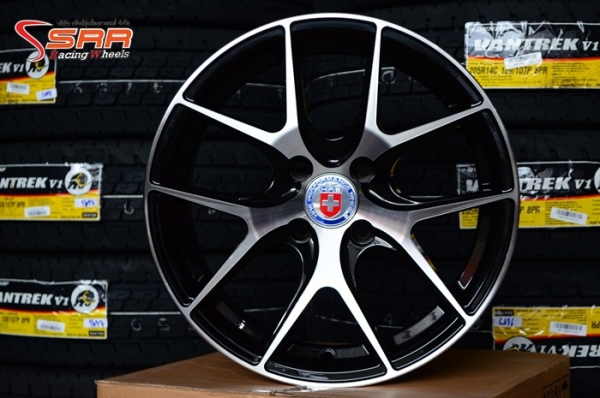 HRE P101 ขอบ15 4H100 XMP/BLACK HRE P101 ขอบ15 4H100 XMP/BLACK