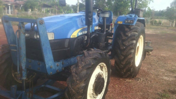 New Holland TT55 รถพร้อมใช้ 2เพลา ยางดี พร้อมอุปกรณ์
