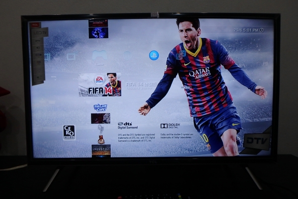 เกมส์ PlayStation 3 Super Slim 500 GB สีขาว สภาพดี พร้อมจอยส์ 1 อัน ลงเกมส์ 40 เกมส์