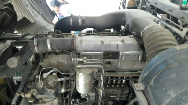 ขาย HINO โปรเฟีย เครื่อง P11 335 แรง พ่วงแม่ลูกกระบะเหล็กดั๊ม รถปี 49