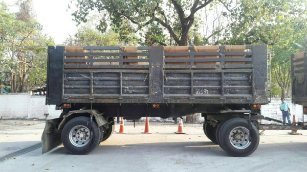 ขาย HINO โปรเฟีย เครื่อง P11 335 แรง พ่วงแม่ลูกกระบะเหล็กดั๊ม รถปี 49