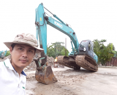 ขายรถแบ็คโฮ KOBELCO SK200 Mark V Super ใช้งาน 10,947 ชั่วโมง (ผ่านการใช้งานในไทย 3 ปี)