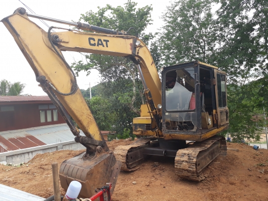 ขายด่วนรถแบคโฮCATE70Bเอกสารใบอินวอยรถใช้งานอยู่ทุกวัน