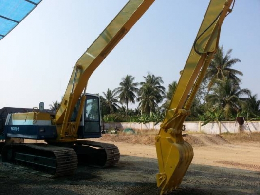 ขายแบคโฮ. KOMATSU PC150-5. บูมยาวเก่านอก