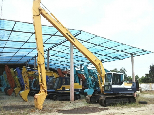 ขายแบคโฮ. KOMATSU PC150-5. บูมยาวเก่านอก