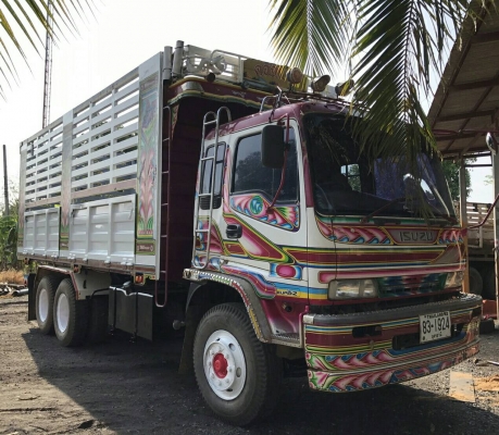 สิบล้อ อิซูซุ Dega 320ยูโร 2.ปี49 ดั้ม.ค็อกเกษตร &quot;มีระบบลากลูก&quot; สภาพดีสวยพายในครบ พร้อมใช้งาน ทะเบียนพร้อมโอน ขาย1,680,000บ ต่อรองได้