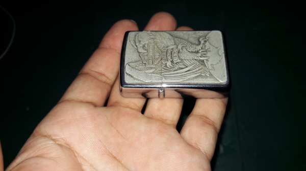 ขายไฟเช็ค ZIPPO รุ่นHARLEY MADE IN USA.งานเก่ามือสองสภาพดี