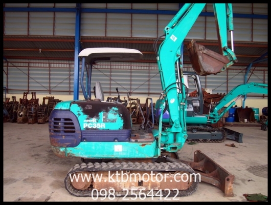 ขาย รถขุด KOMATSU PC35R-8 คอนโทรลสั้น ปั๊มนิ้ว เหมาะกับงานก่อสร้าง ระบบไว เครื่องดี ปั๊มไฮดรอลิคเร็ว โทร.098-2564422   Line: @ktbmotor