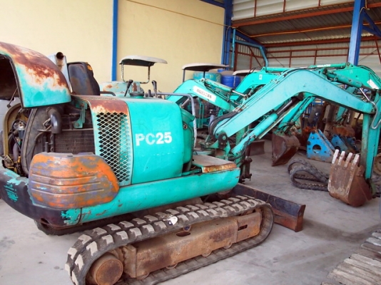 ขาย รถขุด KOMATSU PC25-1คอนโทรลสั้น นำเข้าญี่ปุ่นแท้ ราคาไม่แพง พร้อมเช็คระบบทำสีใหม่ฟรี โทร.098-2564422   Line: @ktbmotor