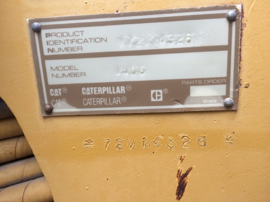 Caterpillar 140G #72V14326 *USA โทร. 080-6565422 (หนิง)