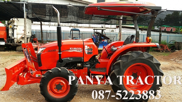 รถเข้าใหม่#ปัญญาแทรคเตอร์..จัดมาให้ครับ ด่วน 359,000 บาท.คูโบต้าL3608SP ใบมีดคานล่าง(ใหม่) พร้อม ผานพรวนCS 6&times;22(ใหม่) สภาพพร้อมใช้ จัดส่ง จ.สุโขทัย