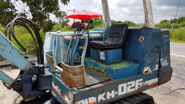 ขายด่วนรถแบคโฮKUBOTAคูโบต้าKH26เทียบเท่าPC30เครื่องคูโบต้า3สูบดีปั่มแรงรถนอกเพิ่งนำเข้ามาใหม่ยังไม่เคยใช้งานในเมืองไทยเลย