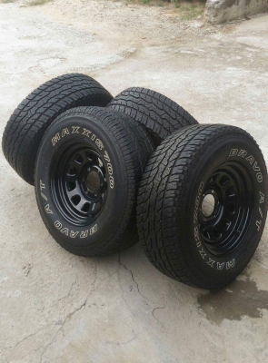 ขายล้อลาย Rock ขอบ 16 กว้าง 8" ออฟ 0 พร้อมยาง A/T 265/70/16 ขายล้อลาย Rock ขอบ 16 กว้าง 8" ออฟ 0 พร้อมยาง A/T 265/70/16