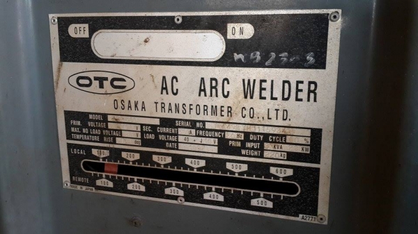 ตู้เชื่อม 500 แอมป์ ญี่ป่น