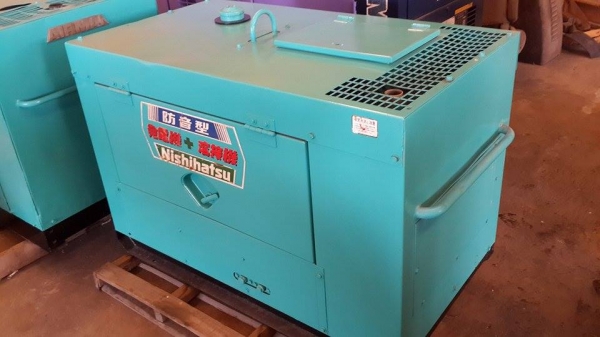 เครื่องเชื่อมพร้อมชุดปั่นไฟ NISHIHATSU GW271SS