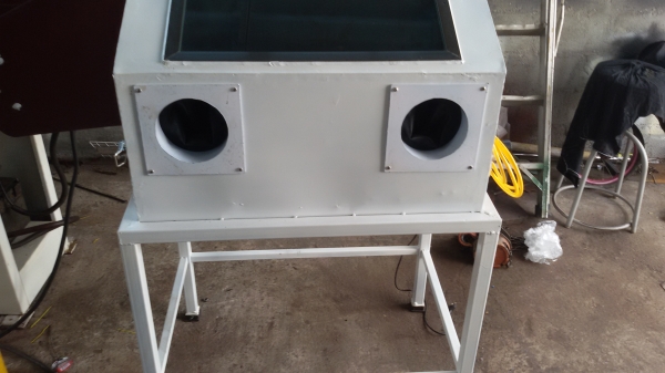 ขายตู้ยิงทรายพร้อมอุปกรณ์