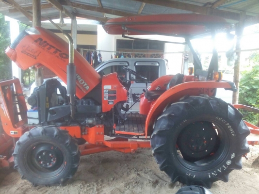 คูโบต้า L4708  4 WD ชุดดันหน้าช้าง ผาน 4 ตราช้าง ทำงาน 1,391 ชั่วโมง