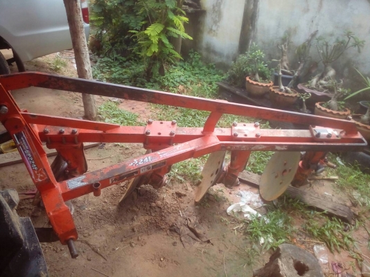 คูโบต้า L4708  4 WD ชุดดันหน้าช้าง ผาน 4 ตราช้าง ทำงาน 1,391 ชั่วโมง