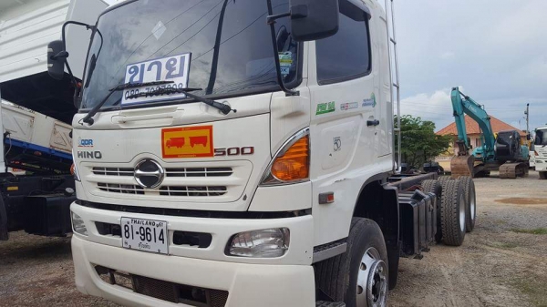 ขาย Hino mega 344 แรงม้า ปี 56 พร้อมขายค่ะ โทร 089-7087998,081-7855503 Dum sukhothai