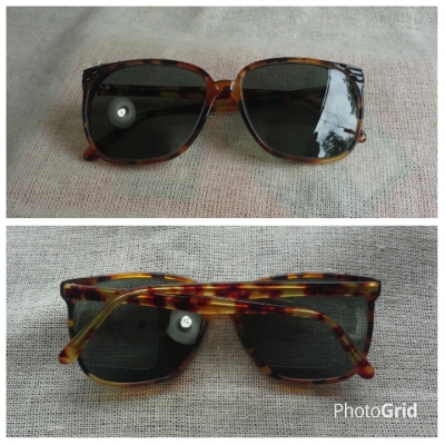 แว่นตา &#039;นอส - มือหนึ่ง&#039; เฟรนช์แบรนด์เนมสุดหรู  ลายกระ - ฮาวานา  ราคาส้มหล่น!  Vintage PIERRE CARDIN handmade in Italy