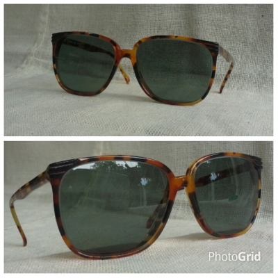 แว่นตา &#039;นอส - มือหนึ่ง&#039; เฟรนช์แบรนด์เนมสุดหรู  ลายกระ - ฮาวานา  ราคาส้มหล่น!  Vintage PIERRE CARDIN handmade in Italy