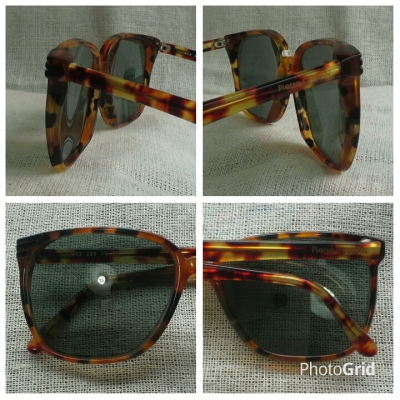 แว่นตา &#039;นอส - มือหนึ่ง&#039; เฟรนช์แบรนด์เนมสุดหรู  ลายกระ - ฮาวานา  ราคาส้มหล่น!  Vintage PIERRE CARDIN handmade in Italy