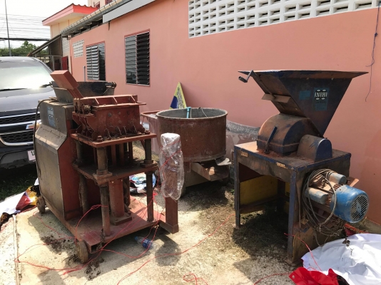 ขายด่วน อุปกรณ์ทำอิฐประสาน สภาพสวย ใช้งานดีคับผม