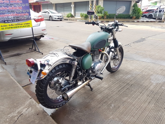 ขายแลกเทิร์นคับ KAWASAKI ESTRELLA 250 แต่งTRIUMPH อินวอยส์ สรรพสามิตร สีสวย โครเมี่ยมเงา ท่อแต่งเสียงนุ่มๆ เบาะคนซ้อนมีให้ ราคา 59500 บาท ส่งได้ทั่วไทยคับ สนใจติดต่อ 081-0578282 FACEBOOK ชาญณรงค์ ป๊อป ชัยอมฤต ไอดีไลน์ POPBIGBIKESAKON คับ สนใจรถสวย ถูก ดี
