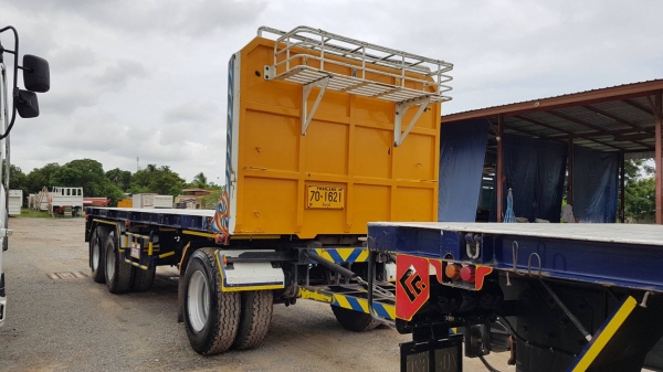 ขาย ISUZU 360 แรงม้า ปี 56 แม่ลูกพื้นเรียบสามเพลา อู่สหะกิจ เครื่องดี เกียร์ดี พร้อมแยกขายแม่ลูก ราค