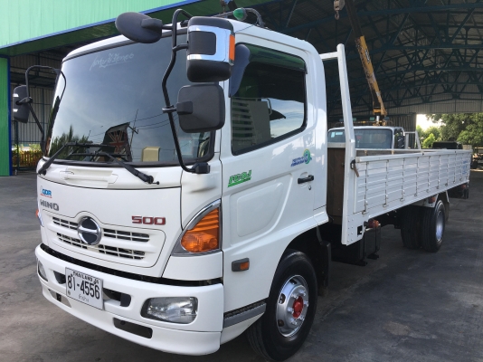 6ล้อ HinoMaga175แรง ปี57 ยาว5.50 เมตร สภาพนางฟ้า พร้อมใช้งาน แคชซีสวย