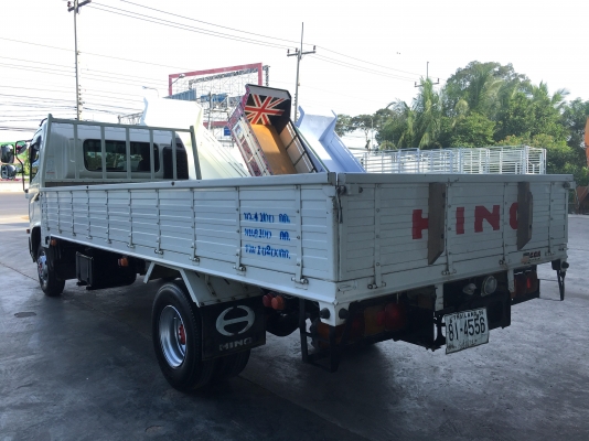 6ล้อ HinoMaga175แรง ปี57 ยาว5.50 เมตร สภาพนางฟ้า พร้อมใช้งาน แคชซีสวย