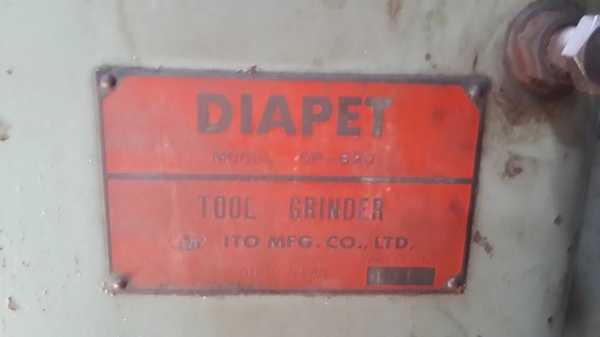 ขายครับขาย เครื่องเจียรทูล พร้อม jig จับเฉพาะงาน และ อะไหล่สำรองที่ติดมาด้วย มือสองจากญี่ปุ่น สภาพนี้ ราคา 35000 บาท 0814583376 เอก ปทุม