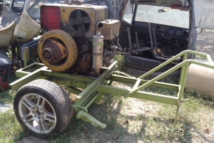 เครื่องสูบนํ้า 2 สูบ 23 แรง พร้อมใช้งาน