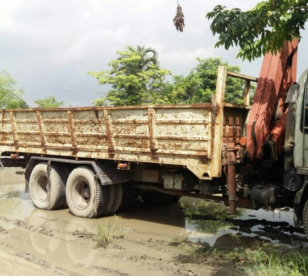 สิบล้อ ฮีโน่ FL3H195เพาเดียว ติดเฮียบ 5ตัน ช่วงยาว 7.20ม.รถห้าง สภาพดีหัวบางเดิมใช้งานประจำ เล่มทะเบียนพร้อมโอน