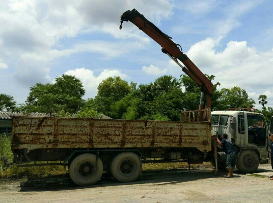 สิบล้อ ฮีโน่ FL3H195เพาเดียว ติดเฮียบ 5ตัน ช่วงยาว 7.20ม.รถห้าง สภาพดีหัวบางเดิมใช้งานประจำ เล่มทะเบียนพร้อมโอน