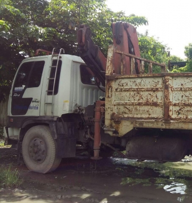 สิบล้อ ฮีโน่ FL3H195เพาเดียว ติดเฮียบ 5ตัน ช่วงยาว 7.20ม.รถห้าง สภาพดีหัวบางเดิมใช้งานประจำ เล่มทะเบียนพร้อมโอน