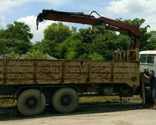 สิบล้อ ฮีโน่ FL3H195เพาเดียว ติดเฮียบ 5ตัน ช่วงยาว 7.20ม.รถห้าง สภาพดีหัวบางเดิมใช้งานประจำ เล่มทะเบียนพร้อมโอน