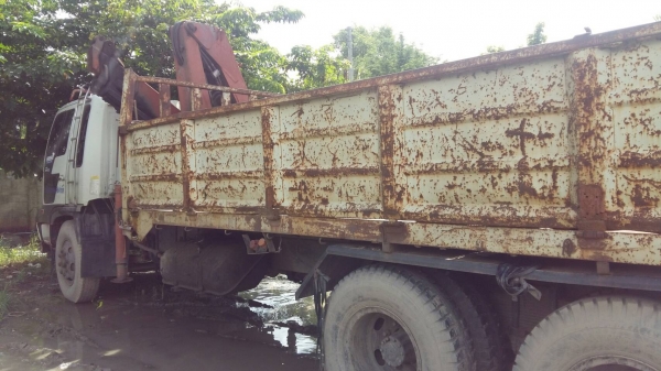 สิบล้อ ฮีโน่ FL3H195เพาเดียว ติดเฮียบ 5ตัน ช่วงยาว 7.20ม.รถห้าง สภาพดีหัวบางเดิมใช้งานประจำ เล่มทะเบียนพร้อมโอน