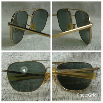 แว่นตาอเมริกันเสืออากาศ ยุค &#039;70s  ราคานักศึกษา!  Original RANDOLPH handmade in USA  บิ๊กไซซ์!  ตัวแท้!  จริงใจ - ไม่จิงโจ้!