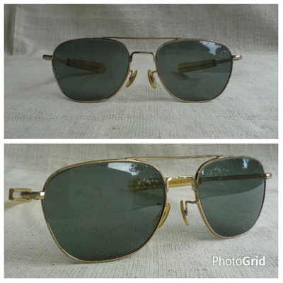 แว่นตาอเมริกันเสืออากาศ ยุค &#039;70s  ราคานักศึกษา!  Original RANDOLPH handmade in USA  บิ๊กไซซ์!  ตัวแท้!  จริงใจ - ไม่จิงโจ้!