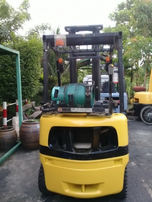 +++ ขายโฟล์คลิฟท์  YALE FD18  ขนาด  1.8  ตัน  เครื่องยนต์เบนซิน แก๊ส  เสา  6  เมตร  3  ท่อน  เกียร์ออโตเมติค  ยางตันใหม่ครับ