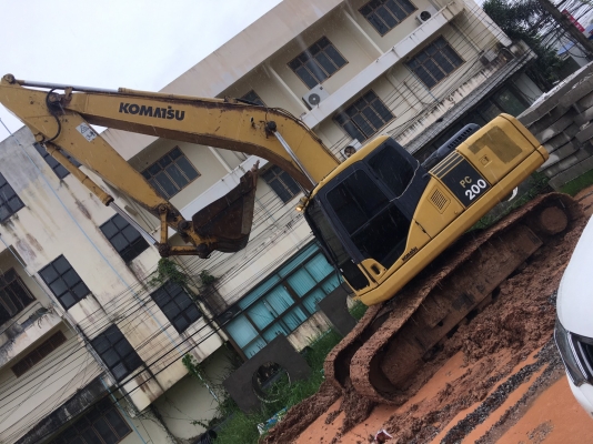 ขาย 1,250,000 บาท KOMATSU PC200-7 ทำงาน 10,643 ชม . เครื่องดี ปั้มแรง โช่หนา เอวแน่น ไฟฟ้าครบ แอร์เย็น เอกสารอินสอยท์ รถอยู่ จ.ขอนแก่น โทร&ไอดีไลน์ 0610710295 ขาย 1,250,000 บาท KOMATSU PC200-7 ทำงาน 10,643 ชม . เครื่องดี ปั้มแรง โช่หนา เอวแน่น ไฟฟ้าครบ แอร์เย็น เอกสารอินสอยท์ รถอยู่ จ.ขอนแก่น โทร&ไอดีไลน์ 0610710295
