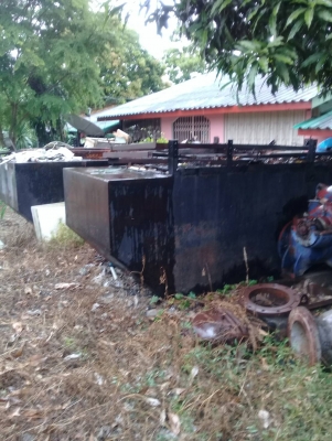 ขายด่วน ถังน้ำ ขนาด 20x3.50 เมตร อย่างหนายังไม่ผุ พร้อมใช้งาน เพียง 30000 บาท