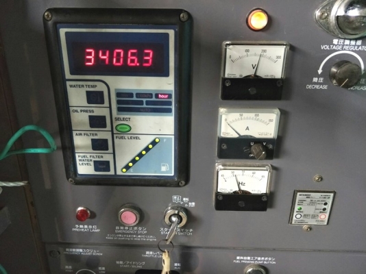 DCA45USI-เครื่อง ปั่นไฟ มือ สอง Denyo ขนาด generator 37/45kva. Isuzu Engine by OEK